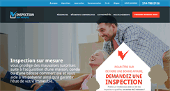 Desktop Screenshot of inspection-surmesure.com